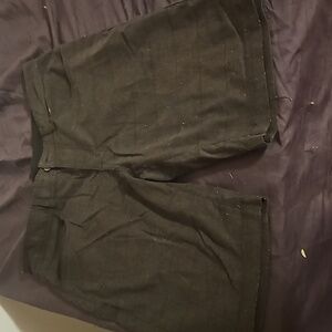 Men's Prana Black Plaid Short Size 32